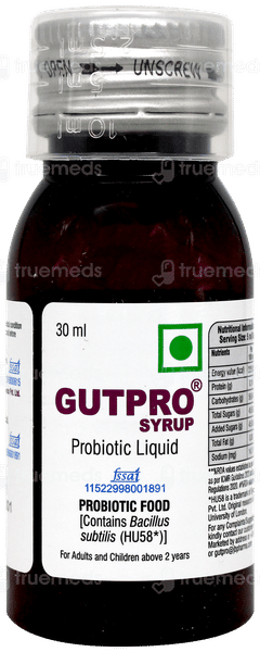 Gutpro Syrup 30Ml